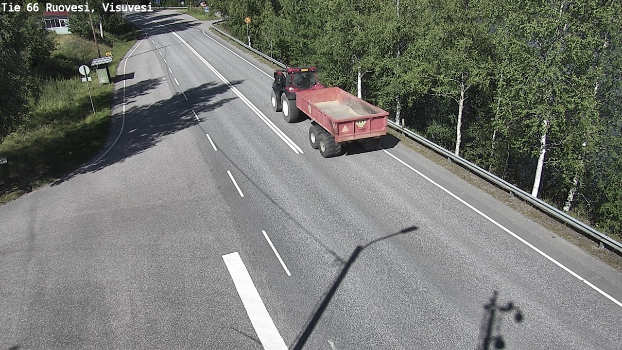 Kelikamerat Kuva Tie 66 Ruovesi, Visuvesi, Ruovesi, Pirkanmaa