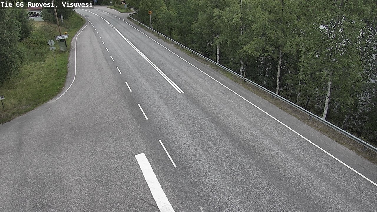 Kelikamerat Kuva Tie 66 Ruovesi, Visuvesi, Ruovesi, Pirkanmaa