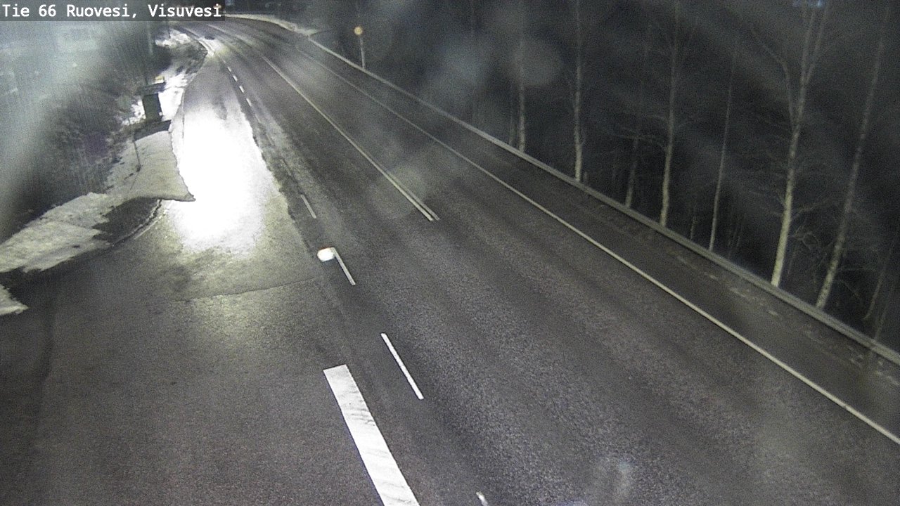Weather Camera Image Väg 66 Ruovesi, Visuvesi, Ruovesi, Pirkanmaa