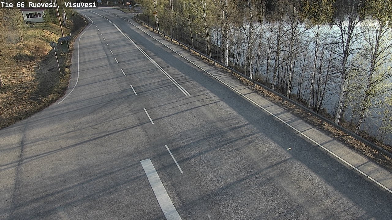 Kelikamerat Kuva Tie 66 Ruovesi, Visuvesi, Ruovesi, Pirkanmaa