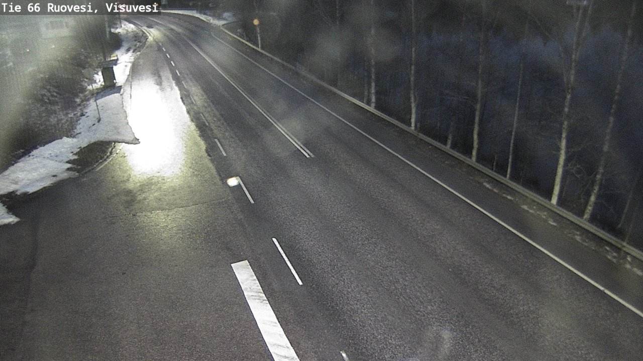Weather Camera Image Väg 66 Ruovesi, Visuvesi, Ruovesi, Pirkanmaa