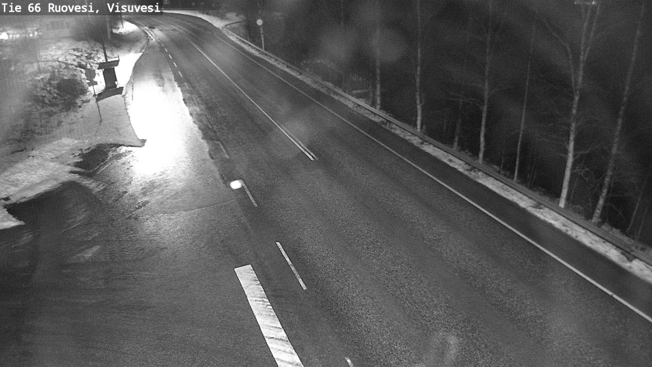 Weather Camera Image Väg 66 Ruovesi, Visuvesi, Ruovesi, Pirkanmaa