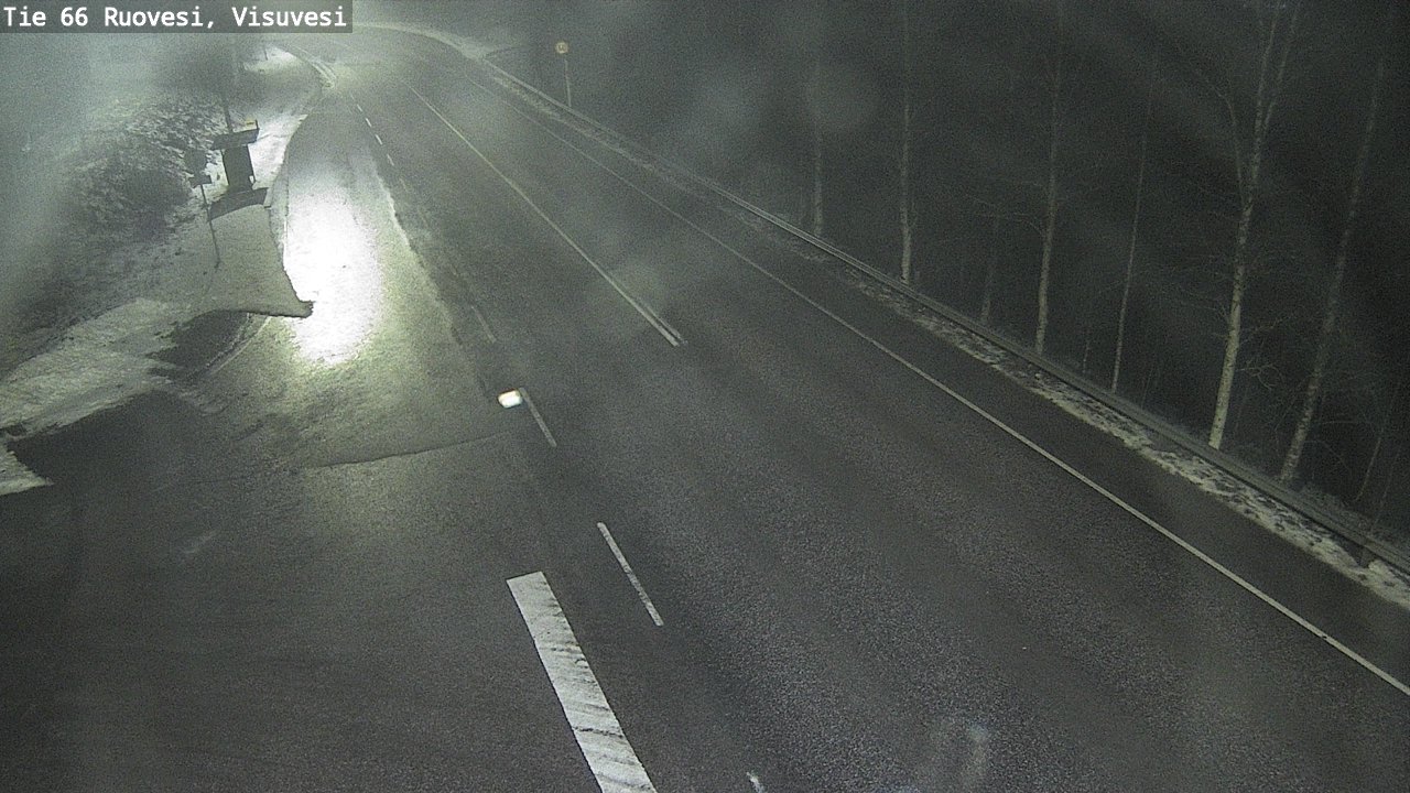 Weather Camera Image Väg 66 Ruovesi, Visuvesi, Ruovesi, Pirkanmaa