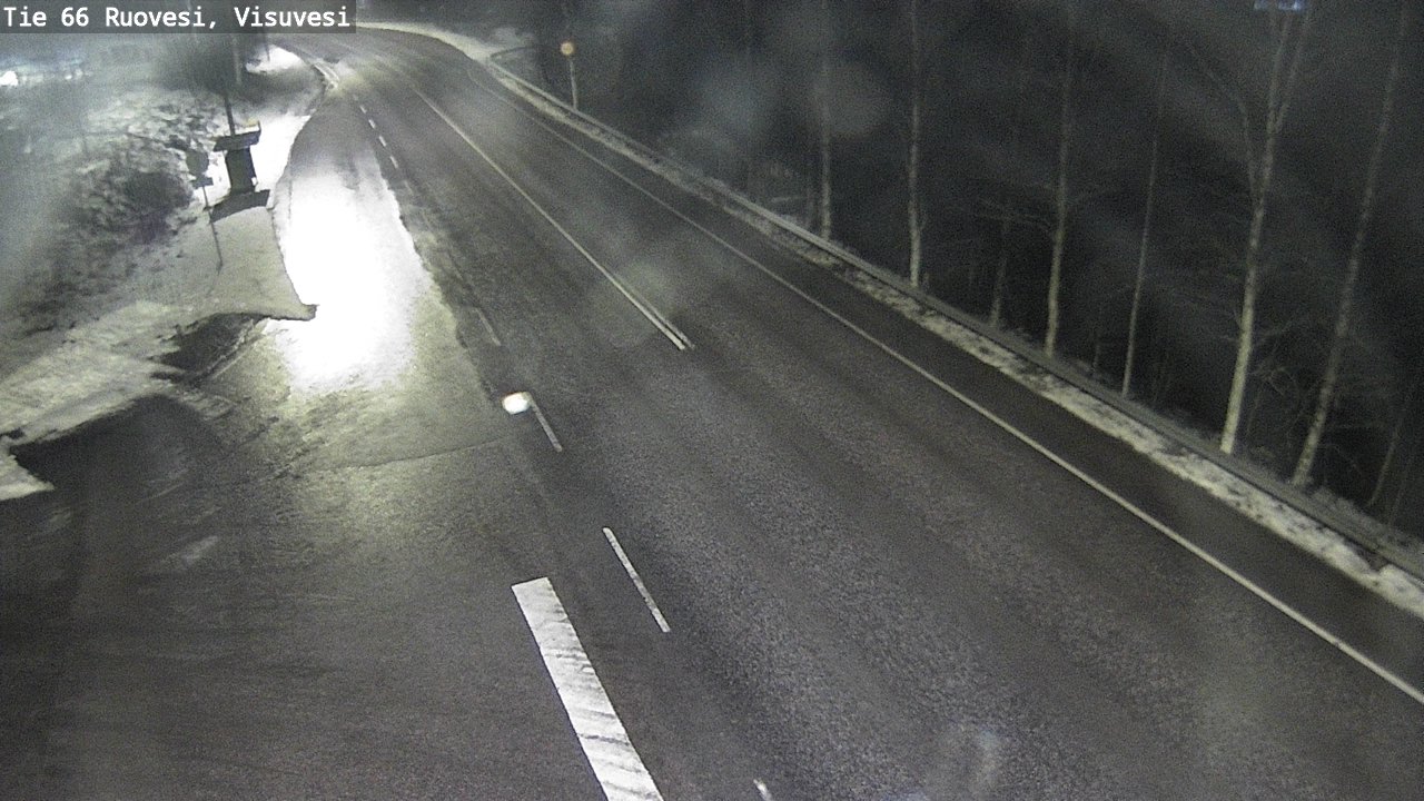 Weather Camera Image Väg 66 Ruovesi, Visuvesi, Ruovesi, Pirkanmaa