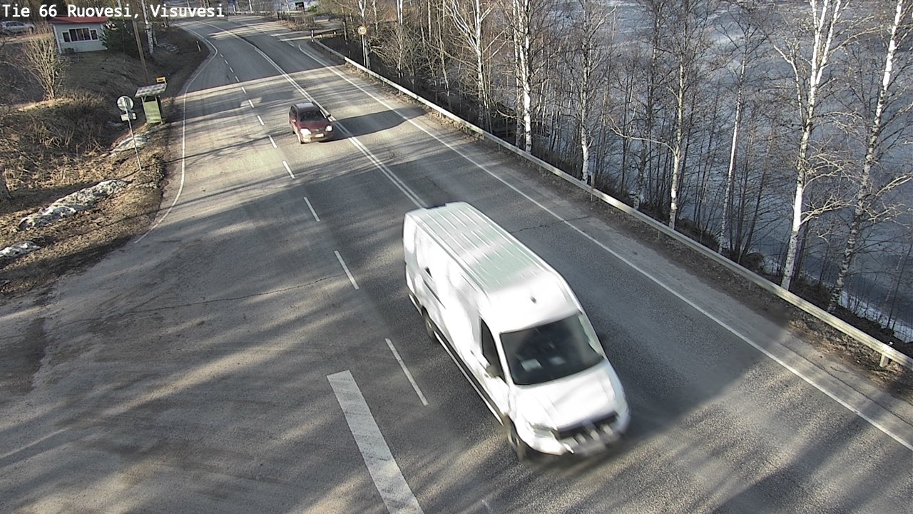 Weather Camera Image Road 66 Ruovesi, Visuvesi, Ruovesi, Pirkanmaa