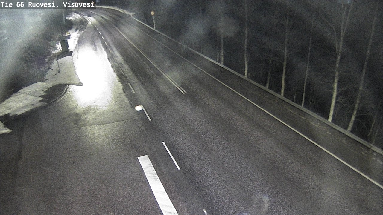 Weather Camera Image Väg 66 Ruovesi, Visuvesi, Ruovesi, Pirkanmaa