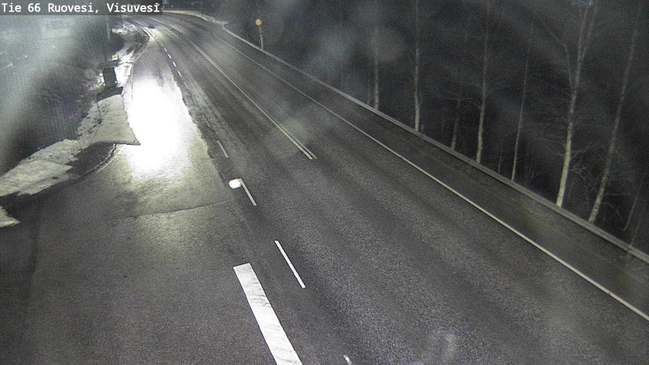 Weather Camera Image Väg 66 Ruovesi, Visuvesi, Ruovesi, Pirkanmaa