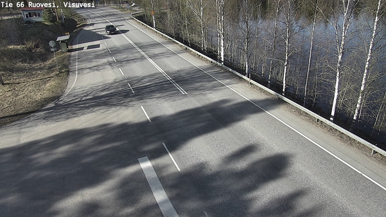 Kelikamerat Kuva Tie 66 Ruovesi, Visuvesi, Ruovesi, Pirkanmaa