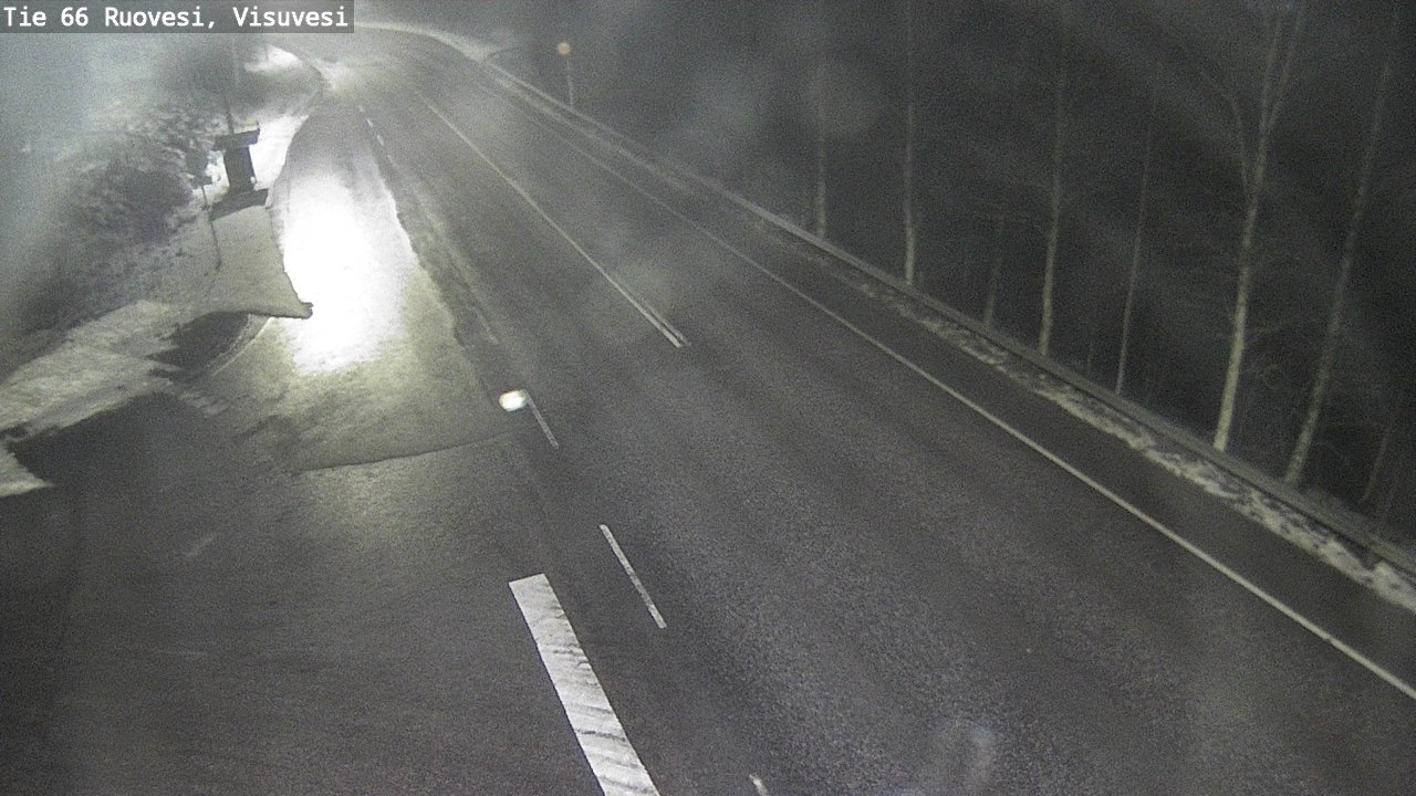 Weather Camera Image Väg 66 Ruovesi, Visuvesi, Ruovesi, Pirkanmaa