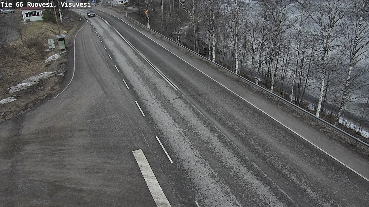 Weather Camera Image Väg 66 Ruovesi, Visuvesi, Ruovesi, Pirkanmaa