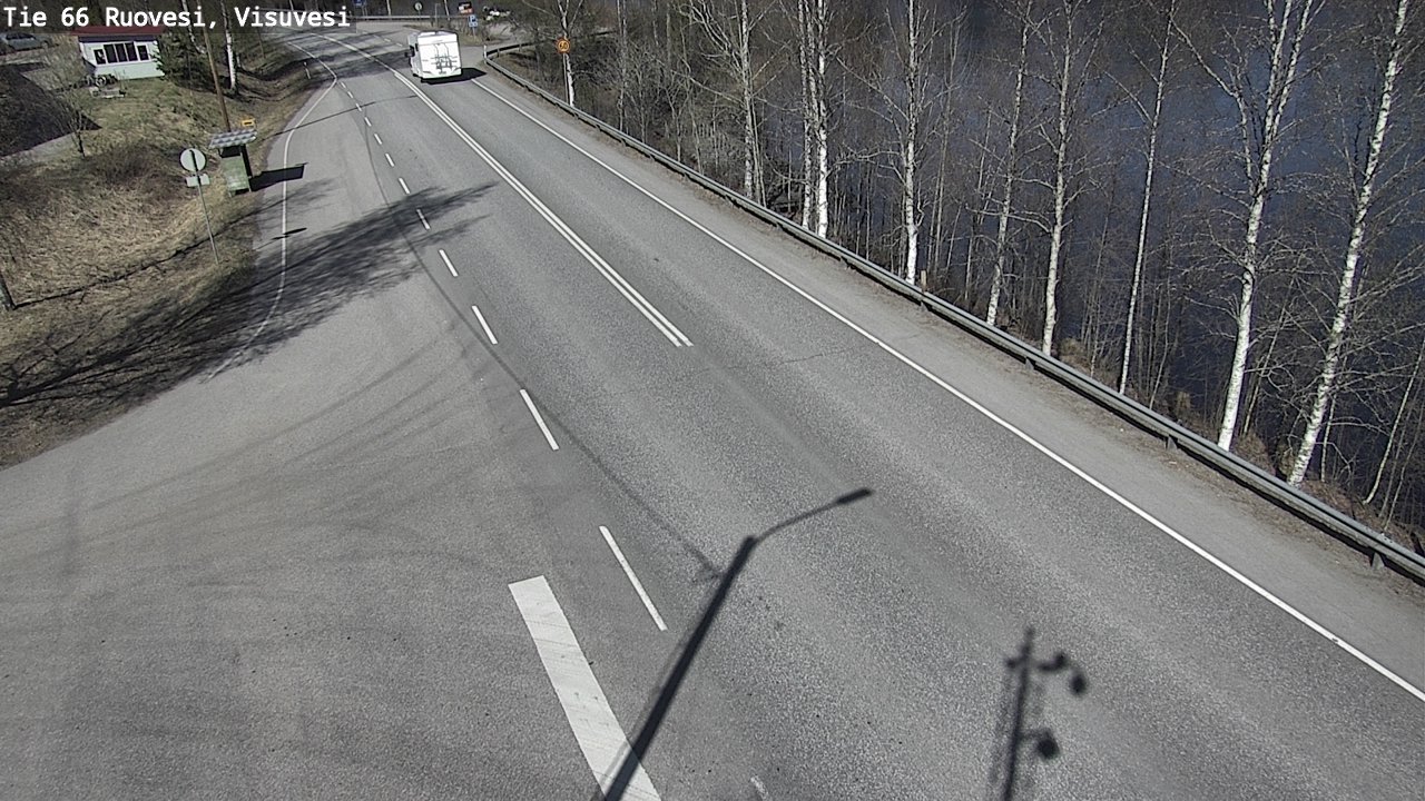 Kelikamerat Kuva Tie 66 Ruovesi, Visuvesi, Ruovesi, Pirkanmaa