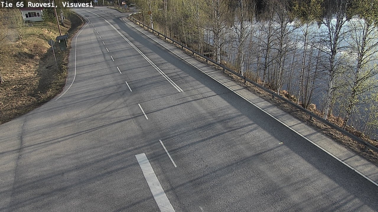 Kelikamerat Kuva Tie 66 Ruovesi, Visuvesi, Ruovesi, Pirkanmaa