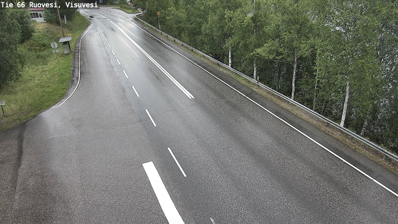 Weather Camera Image Road 66 Ruovesi, Visuvesi, Ruovesi, Pirkanmaa