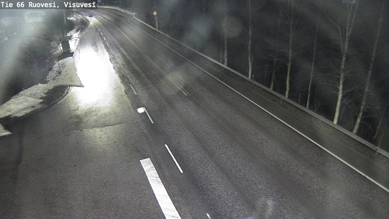 Weather Camera Image Väg 66 Ruovesi, Visuvesi, Ruovesi, Pirkanmaa
