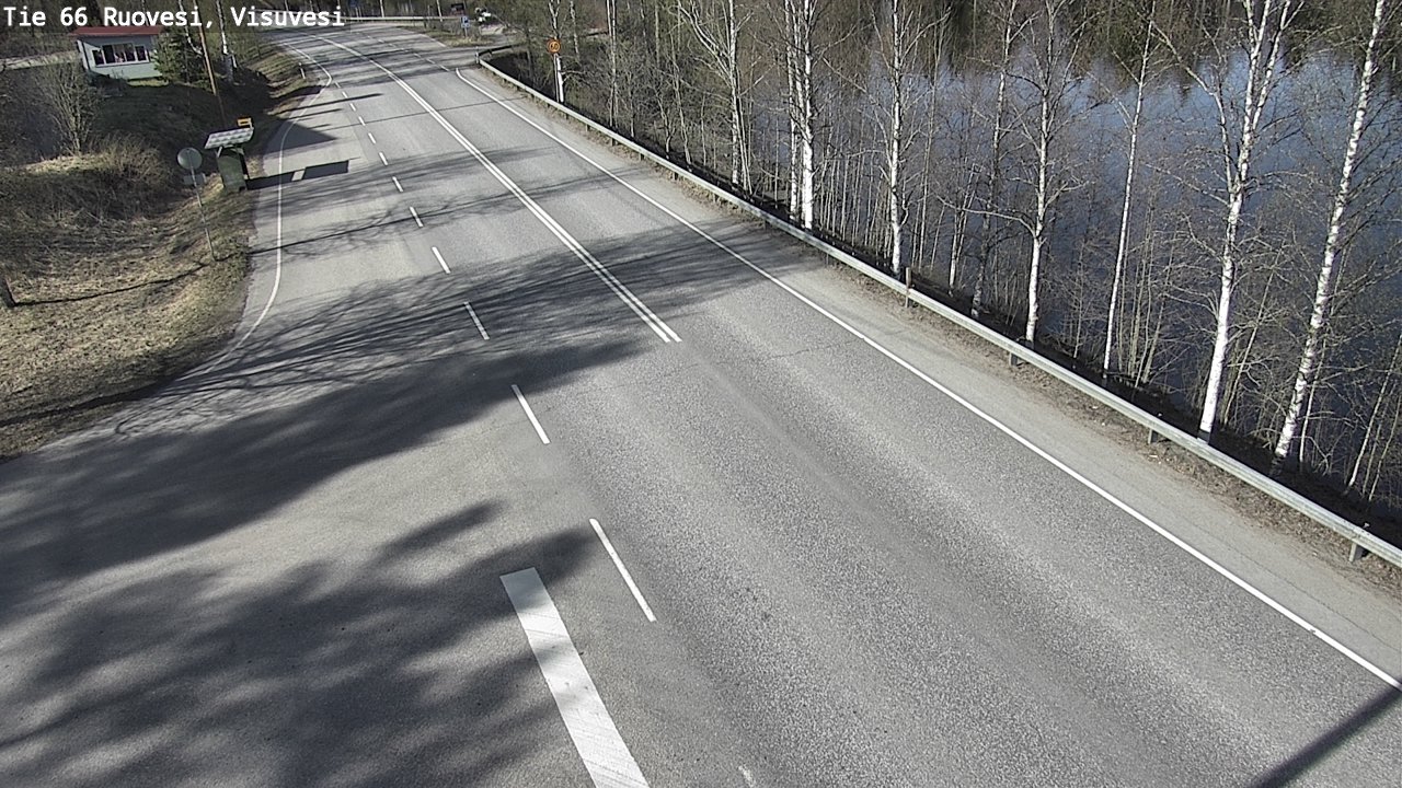 Kelikamerat Kuva Tie 66 Ruovesi, Visuvesi, Ruovesi, Pirkanmaa