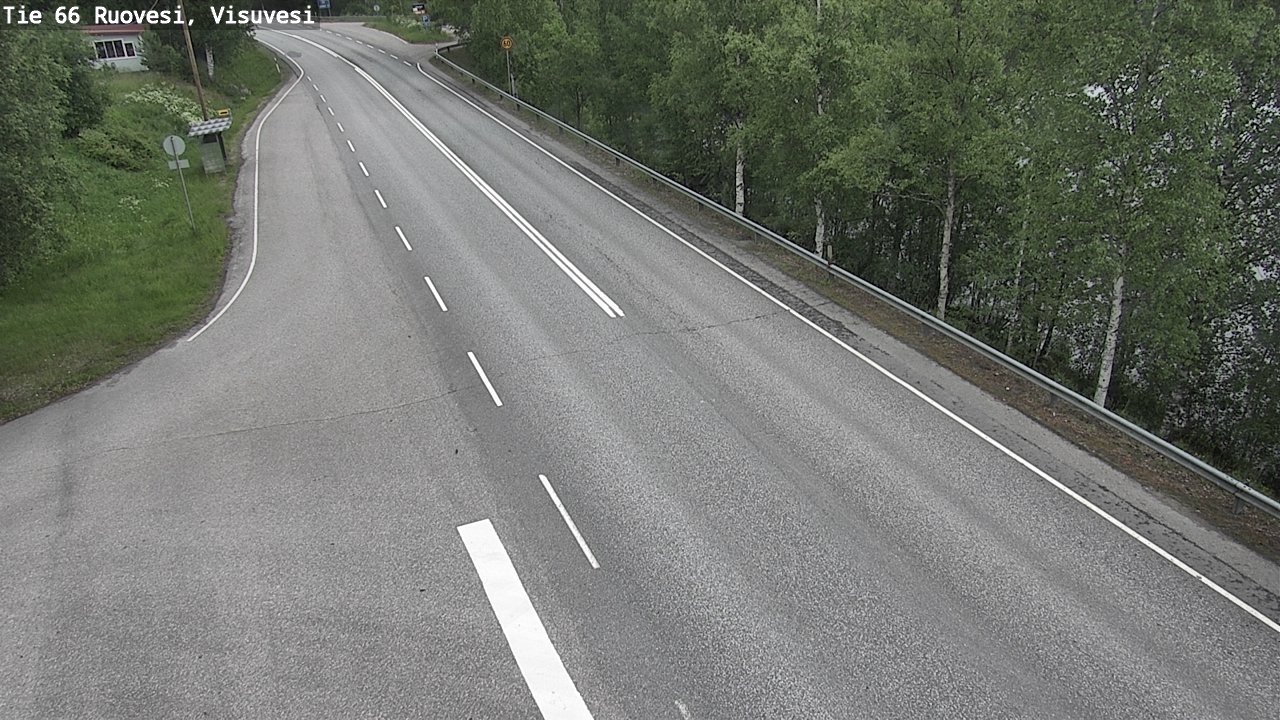 Kelikamerat Kuva Tie 66 Ruovesi, Visuvesi, Ruovesi, Pirkanmaa