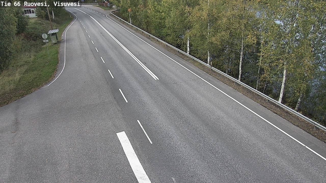 Weather Camera Image Road 66 Ruovesi, Visuvesi, Ruovesi, Pirkanmaa