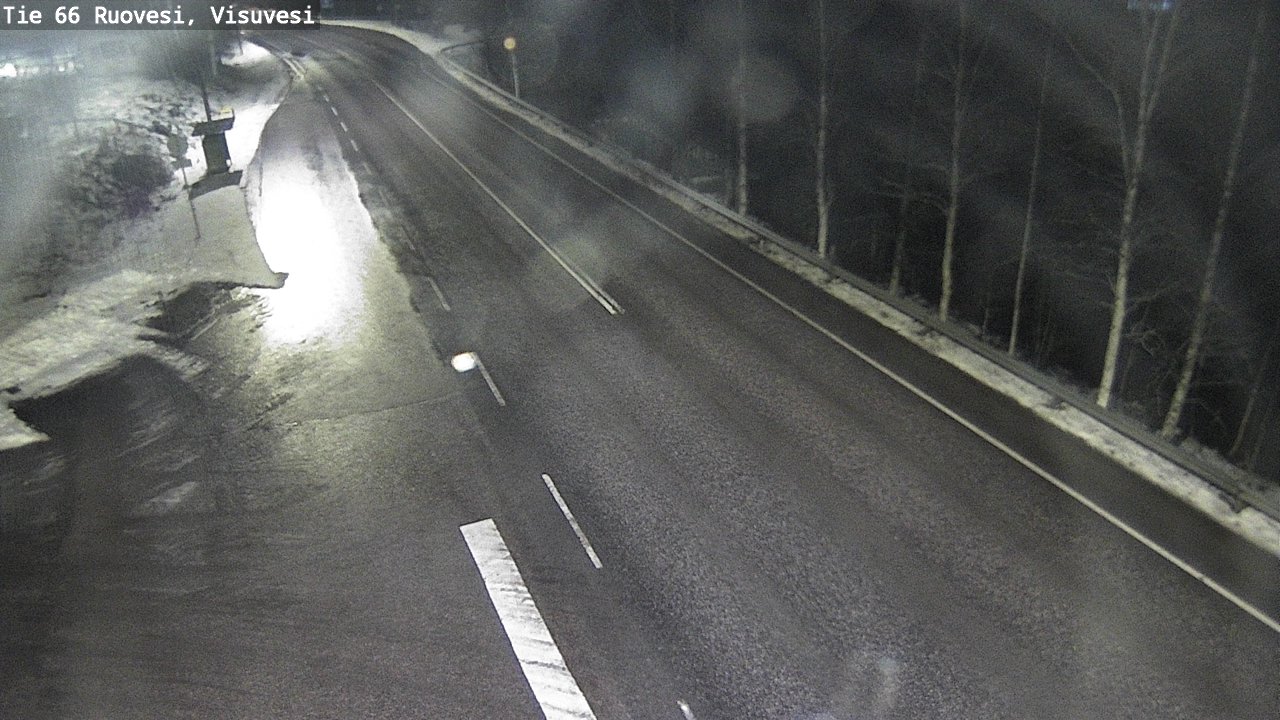 Weather Camera Image Väg 66 Ruovesi, Visuvesi, Ruovesi, Pirkanmaa