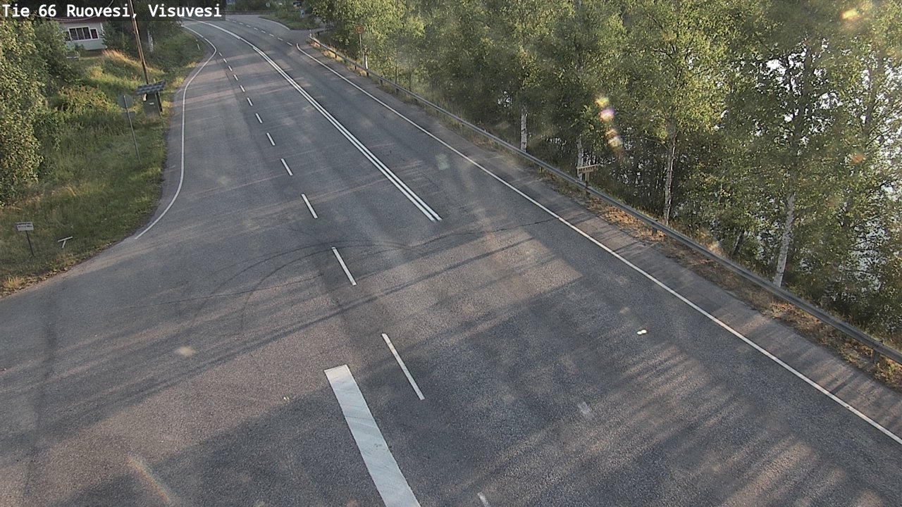 Weather Camera Image Road 66 Ruovesi, Visuvesi, Ruovesi, Pirkanmaa