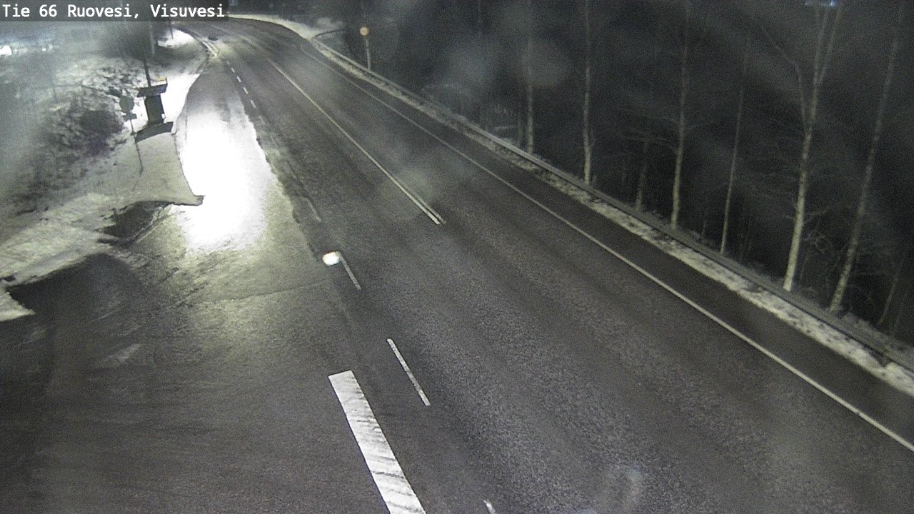 Weather Camera Image Väg 66 Ruovesi, Visuvesi, Ruovesi, Pirkanmaa