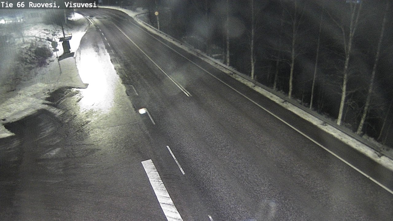 Weather Camera Image Väg 66 Ruovesi, Visuvesi, Ruovesi, Pirkanmaa