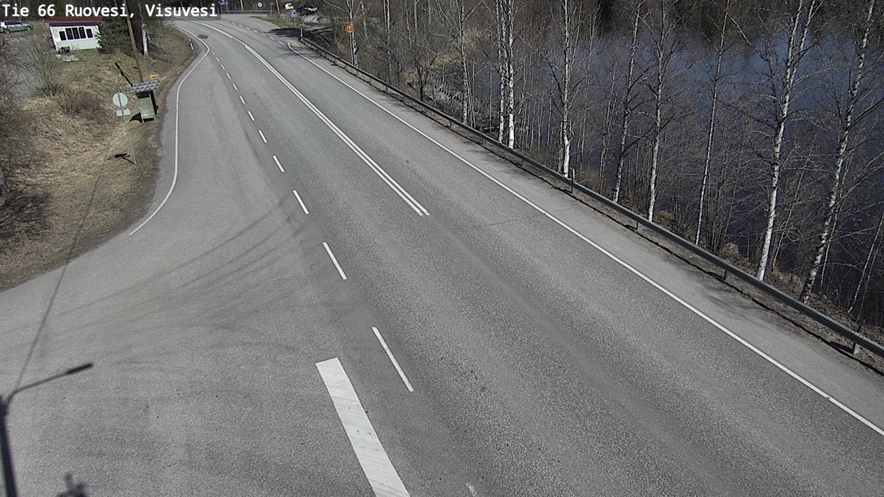 Kelikamerat Kuva Tie 66 Ruovesi, Visuvesi, Ruovesi, Pirkanmaa