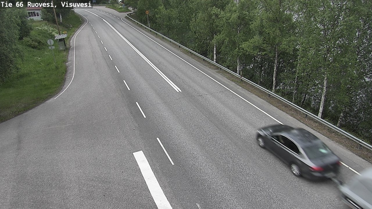 Kelikamerat Kuva Tie 66 Ruovesi, Visuvesi, Ruovesi, Pirkanmaa