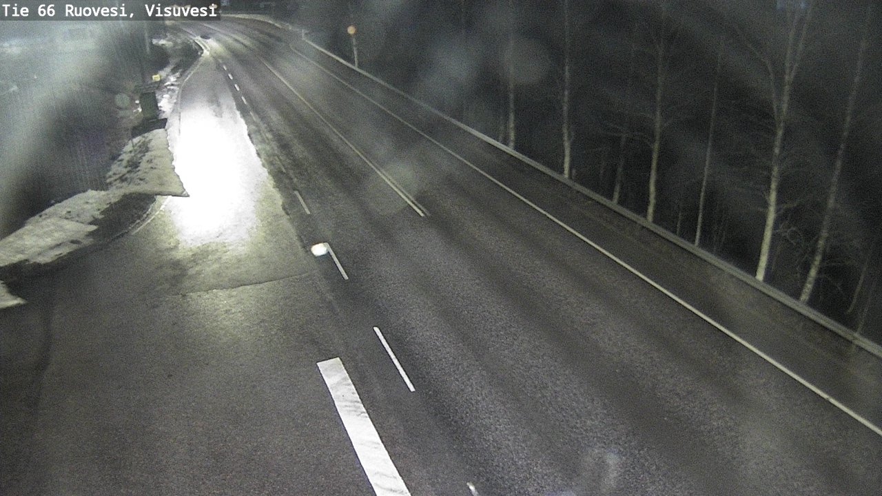 Weather Camera Image Väg 66 Ruovesi, Visuvesi, Ruovesi, Pirkanmaa