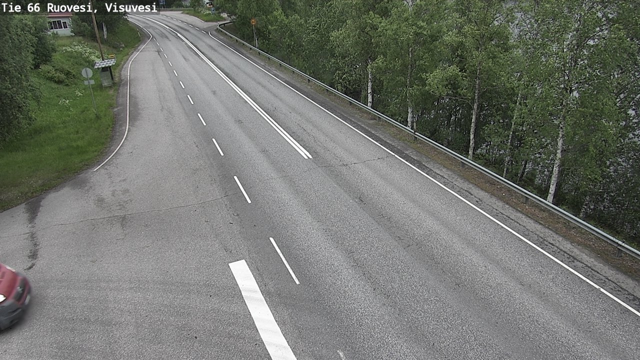 Weather Camera Image Väg 66 Ruovesi, Visuvesi, Ruovesi, Pirkanmaa