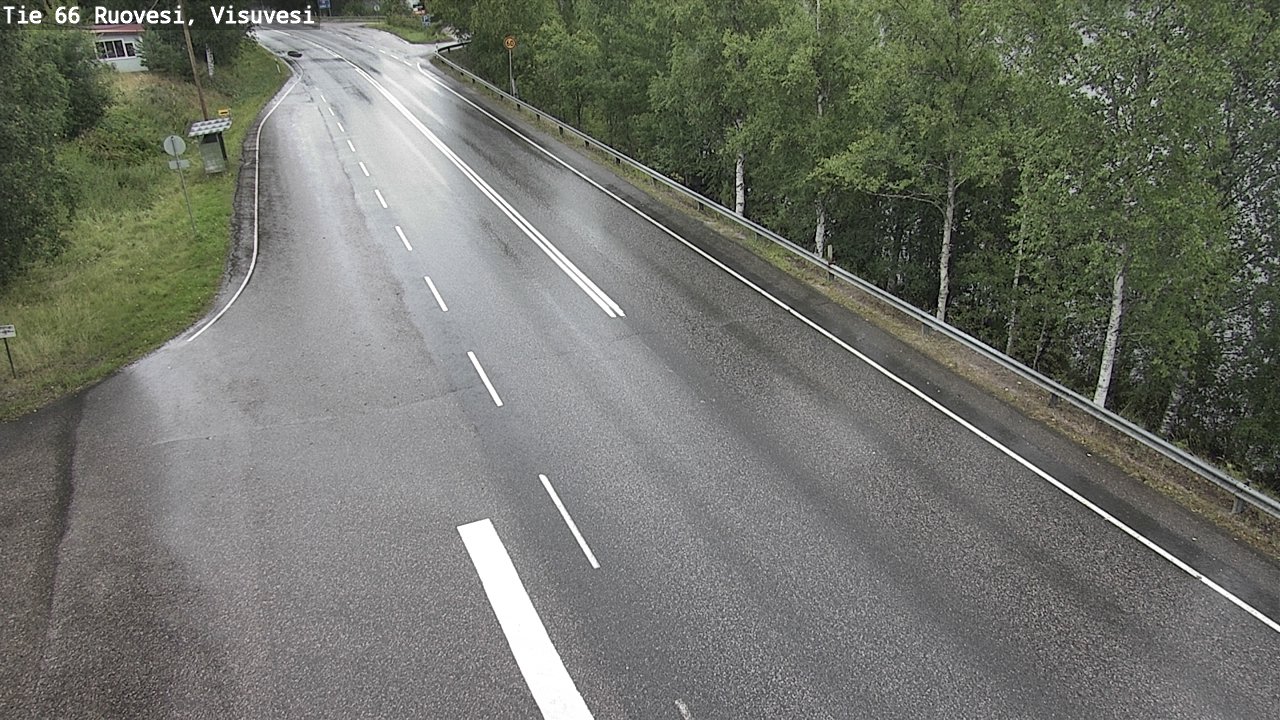 Weather Camera Image Road 66 Ruovesi, Visuvesi, Ruovesi, Pirkanmaa