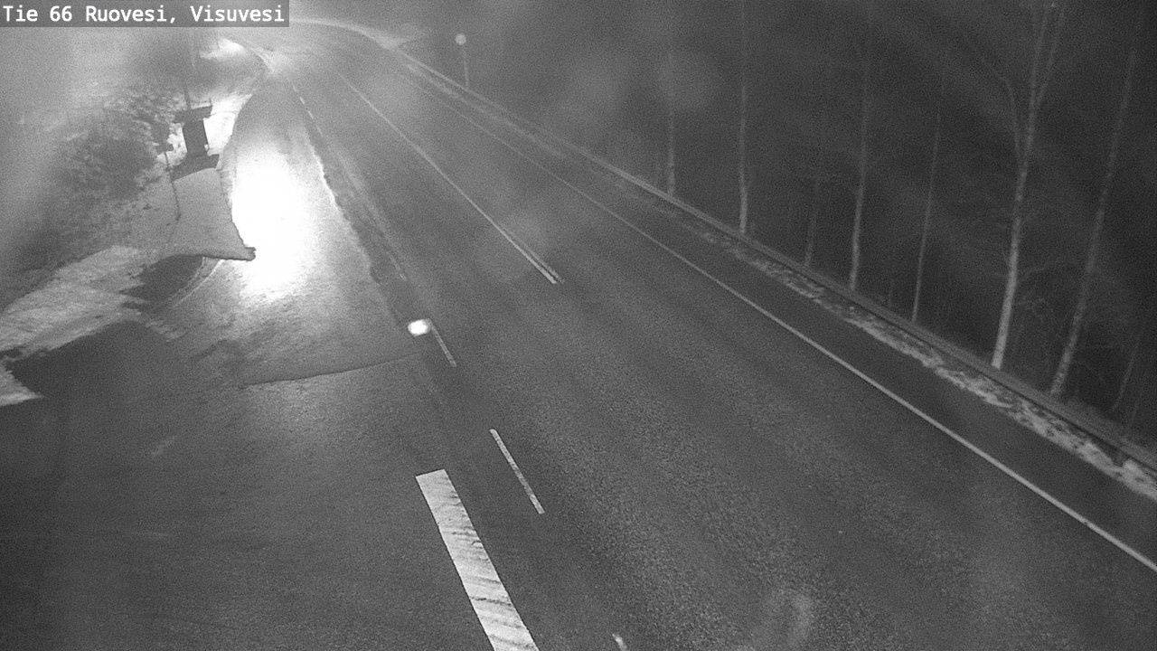 Weather Camera Image Väg 66 Ruovesi, Visuvesi, Ruovesi, Pirkanmaa