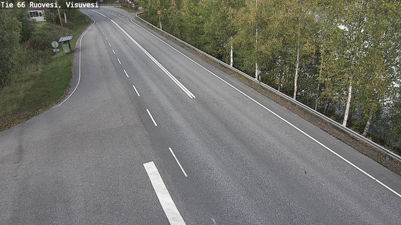 Weather Camera Image Road 66 Ruovesi, Visuvesi, Ruovesi, Pirkanmaa
