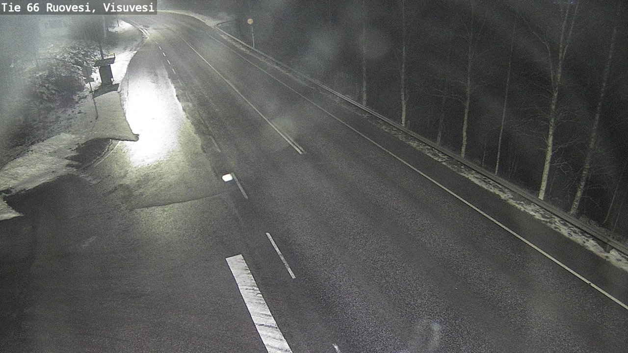Weather Camera Image Väg 66 Ruovesi, Visuvesi, Ruovesi, Pirkanmaa