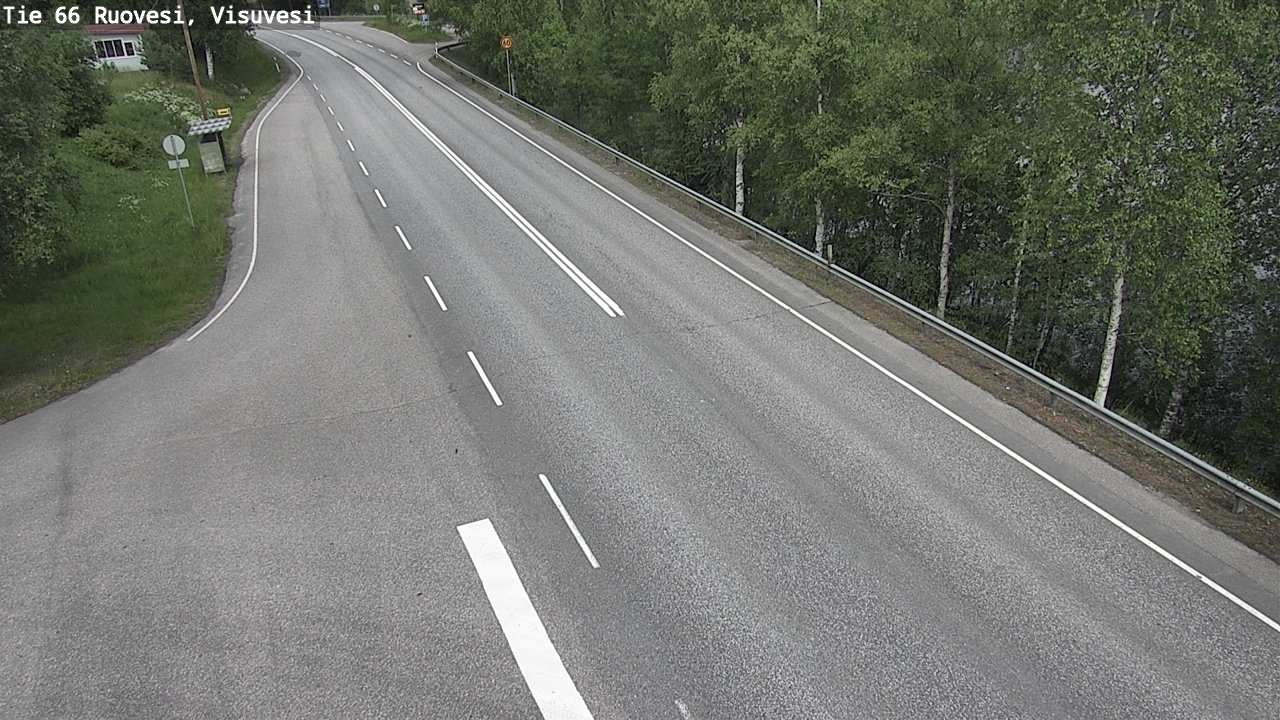Kelikamerat Kuva Tie 66 Ruovesi, Visuvesi, Ruovesi, Pirkanmaa