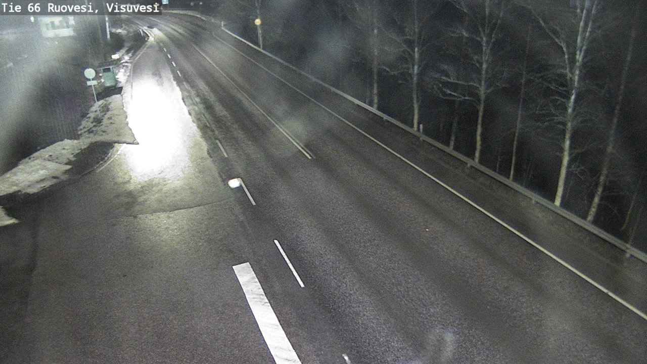 Weather Camera Image Väg 66 Ruovesi, Visuvesi, Ruovesi, Pirkanmaa
