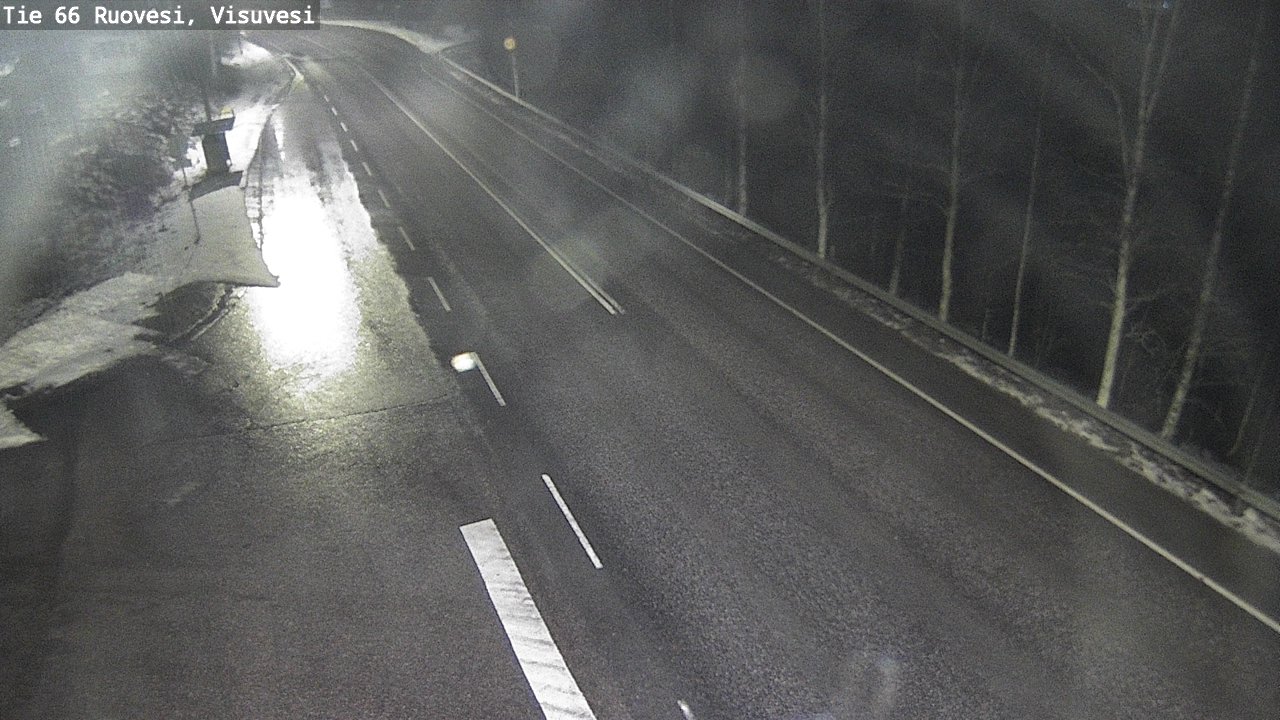 Weather Camera Image Väg 66 Ruovesi, Visuvesi, Ruovesi, Pirkanmaa