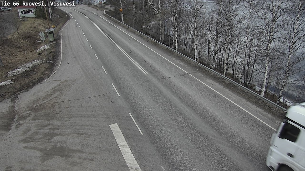 Weather Camera Image Väg 66 Ruovesi, Visuvesi, Ruovesi, Pirkanmaa