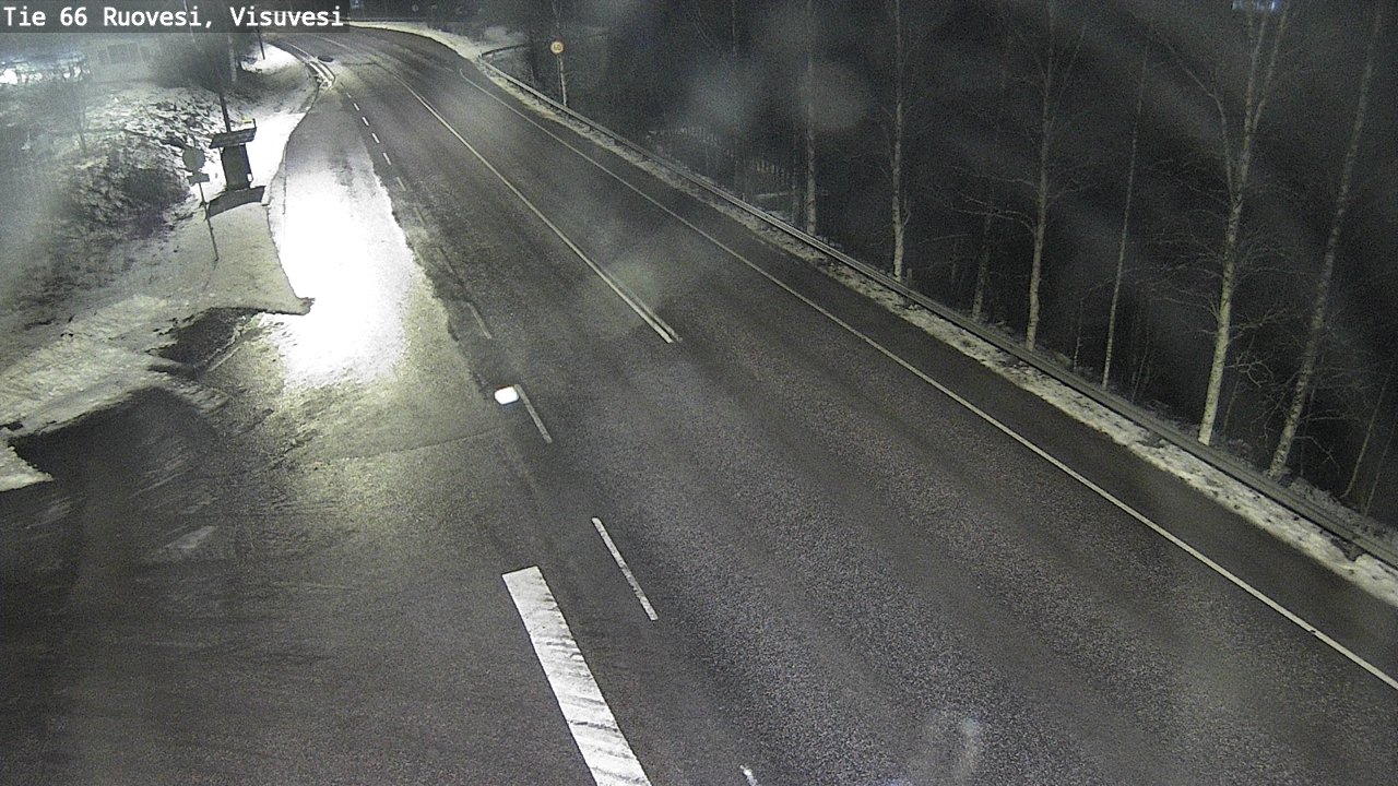 Weather Camera Image Väg 66 Ruovesi, Visuvesi, Ruovesi, Pirkanmaa
