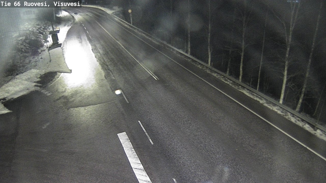 Weather Camera Image Väg 66 Ruovesi, Visuvesi, Ruovesi, Pirkanmaa