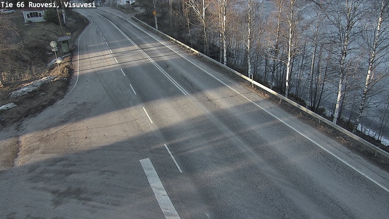 Weather Camera Image Road 66 Ruovesi, Visuvesi, Ruovesi, Pirkanmaa