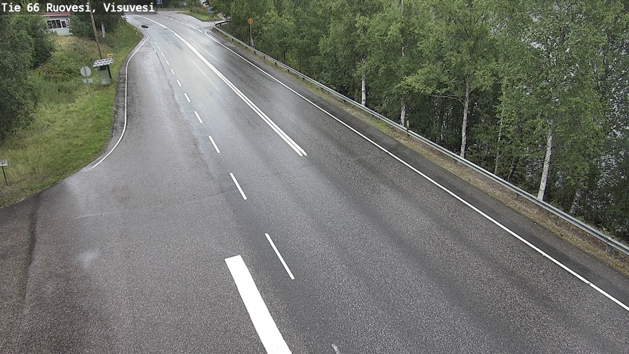 Weather Camera Image Road 66 Ruovesi, Visuvesi, Ruovesi, Pirkanmaa