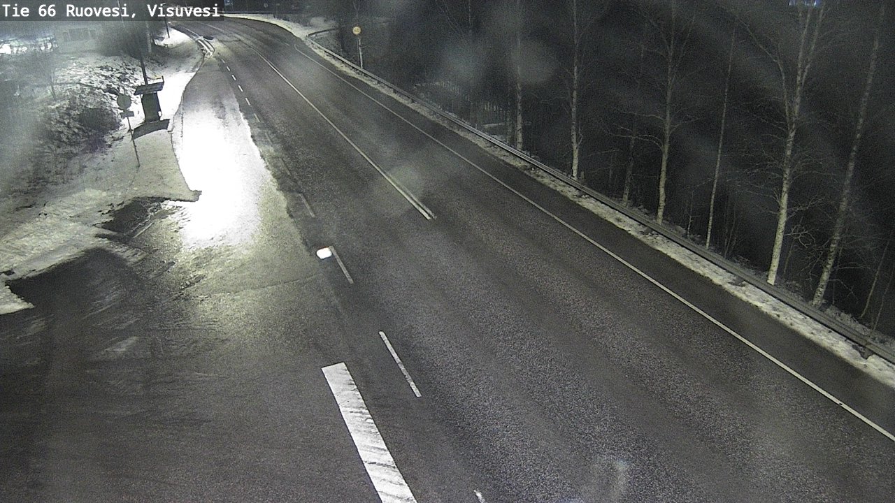 Weather Camera Image Väg 66 Ruovesi, Visuvesi, Ruovesi, Pirkanmaa
