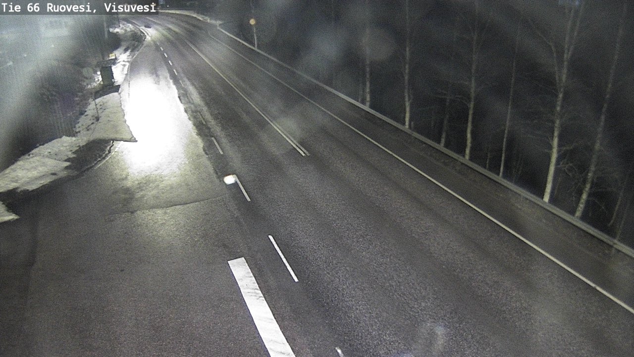 Weather Camera Image Väg 66 Ruovesi, Visuvesi, Ruovesi, Pirkanmaa