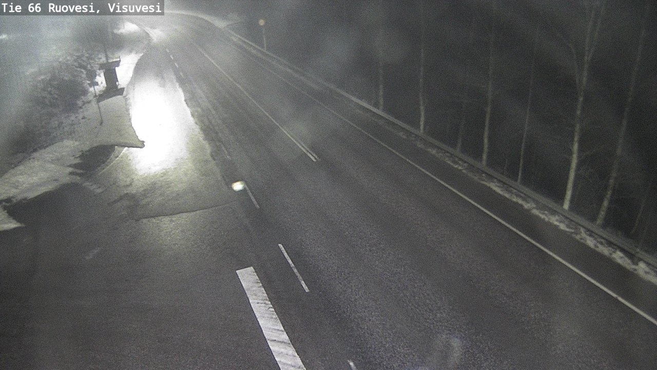 Weather Camera Image Väg 66 Ruovesi, Visuvesi, Ruovesi, Pirkanmaa