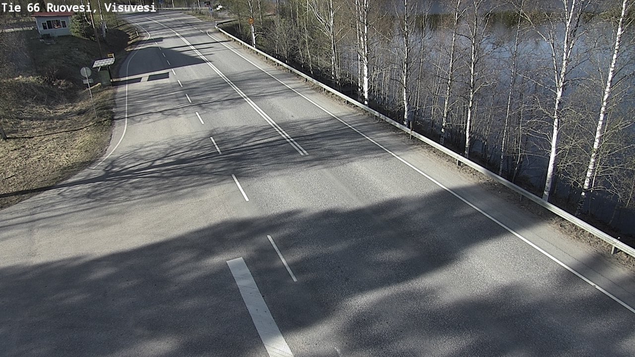 Kelikamerat Kuva Tie 66 Ruovesi, Visuvesi, Ruovesi, Pirkanmaa