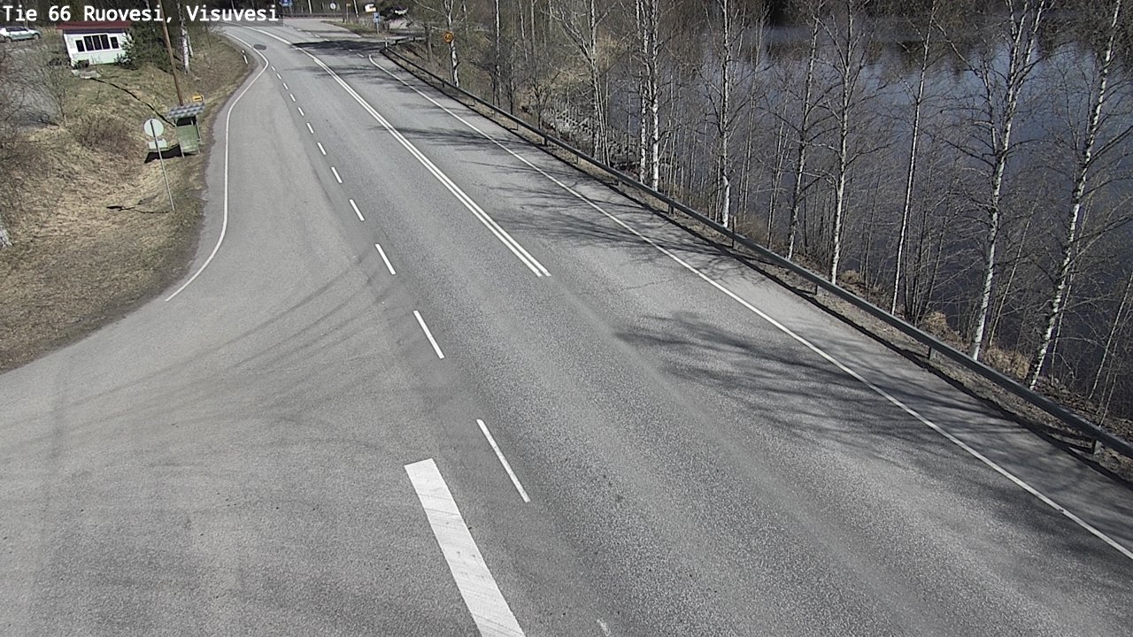 Kelikamerat Kuva Tie 66 Ruovesi, Visuvesi, Ruovesi, Pirkanmaa