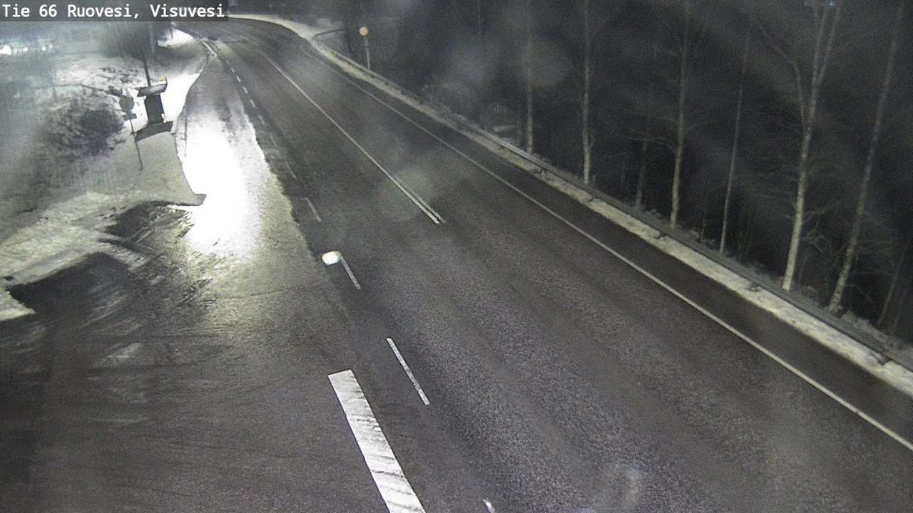 Weather Camera Image Väg 66 Ruovesi, Visuvesi, Ruovesi, Pirkanmaa