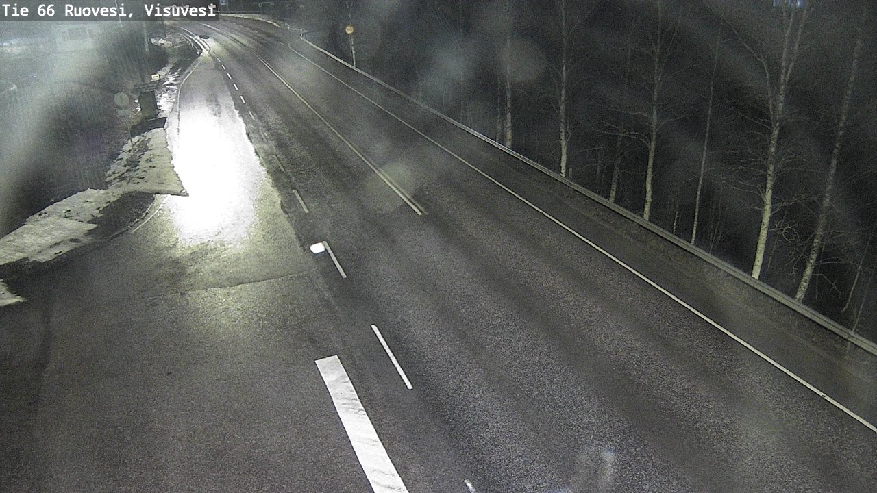 Weather Camera Image Väg 66 Ruovesi, Visuvesi, Ruovesi, Pirkanmaa