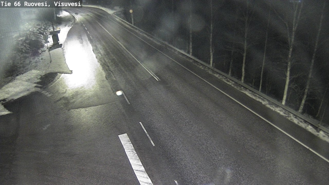 Weather Camera Image Väg 66 Ruovesi, Visuvesi, Ruovesi, Pirkanmaa