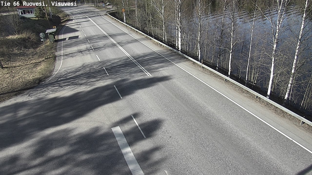 Kelikamerat Kuva Tie 66 Ruovesi, Visuvesi, Ruovesi, Pirkanmaa